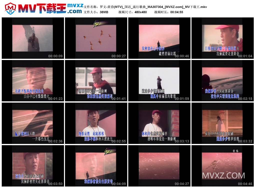 罗文-黄昏(MTV)_国语_流行歌曲_MA307304